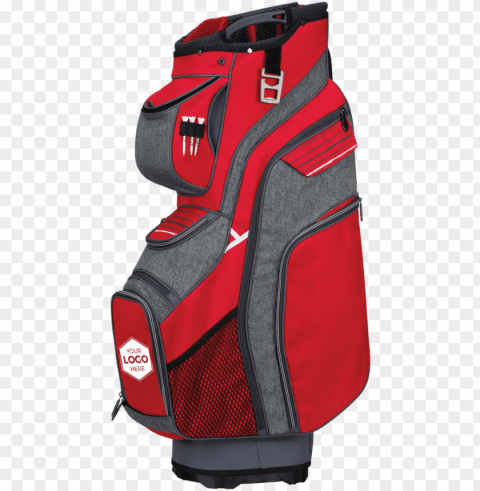 callaway golf org 14 cart bag 2018 redtitaniumwhite Clear Background PNG with Isolation