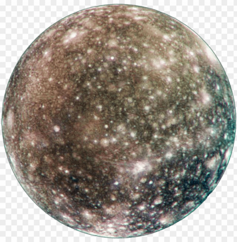 callisto profile - calisto luna de jupiter HD transparent PNG