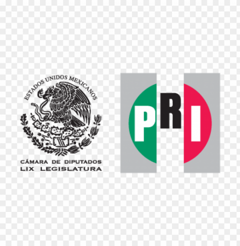 camara de diputados lix legislatura pri logo vector PNG transparent graphic