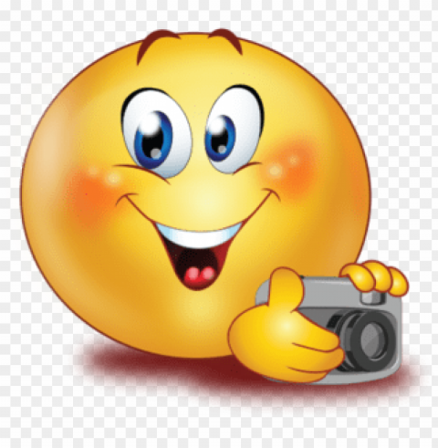 camera man - camera photo emoji Isolated Design Element in HighQuality Transparent PNG