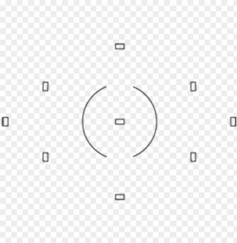 Camera Overlay - Circle Isolated Design Element On PNG