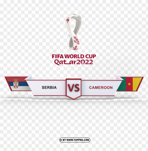 cameroon vs serbia doha world cup 2022 ClearCut Background Isolated PNG Art
