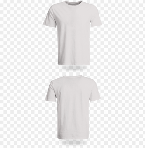 camiseta blanca por los dos lados PNG graphics with transparency