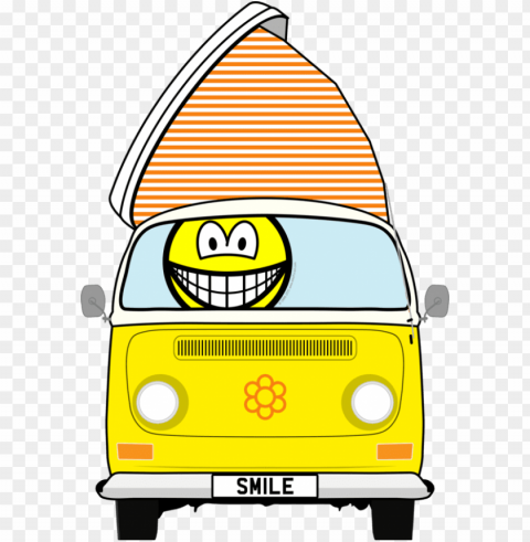 campervan emoji Isolated Artwork on Transparent Background PNG transparent with Clear Background ID cb3bf753