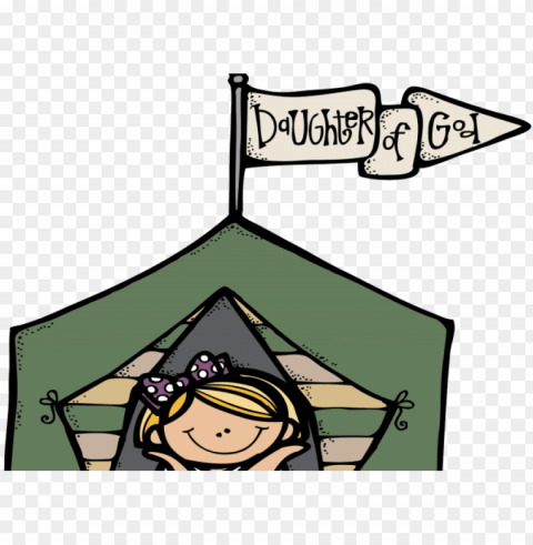 camping clipart melonheadz - girls camp clipart PNG with no registration needed