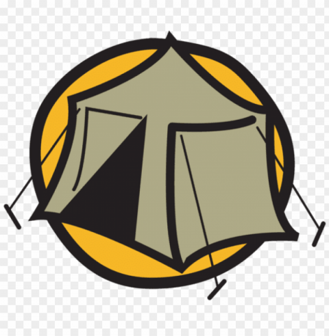 camping tent roundlet PNG Image with Clear Background Isolated