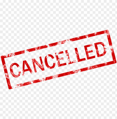 cancelled stamp stock - event cancelled Transparent PNG Isolated Illustration