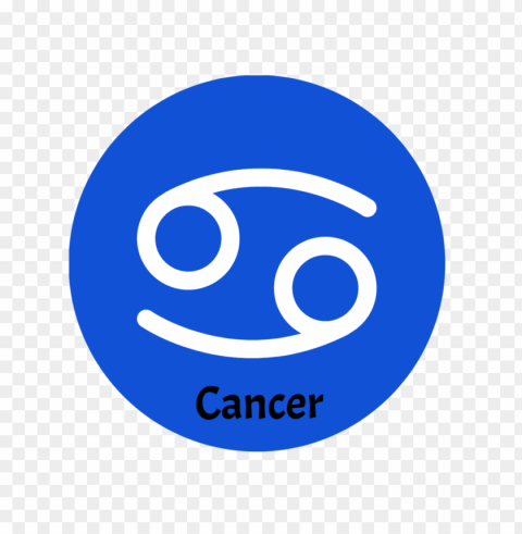 cancer logo photoshop PNG with transparent background for free