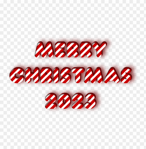 Candy Effect 3d Merry Christmas 2023 PNG Graphics With Alpha Transparency Bundle