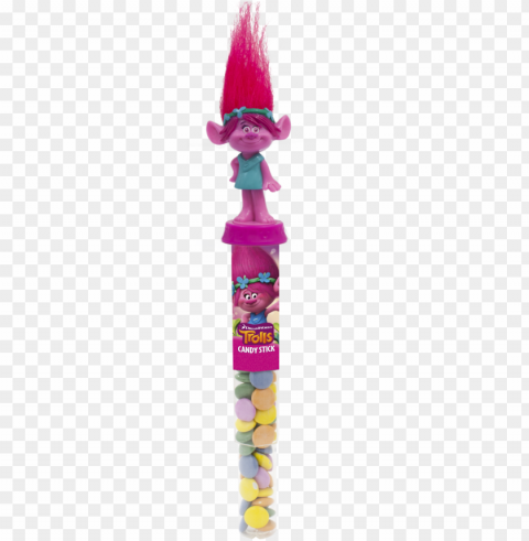 branch trolls candy stick trolls - baby toys PNG Graphic Isolated with Clear Background