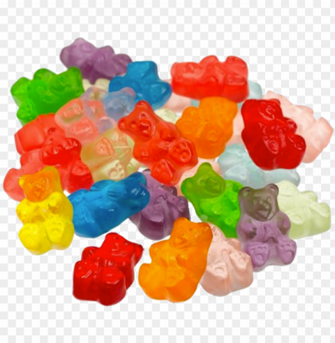 candy gummy - albanese sugar free gummi bears Isolated Character on Transparent Background PNG