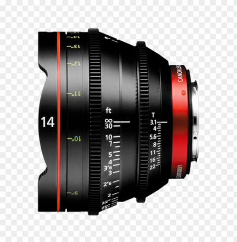 canon cn-e 14mm t31 l f cinema prime lens ef mount Clear Background PNG Isolated Illustration PNG transparent with Clear Background ID 02603706