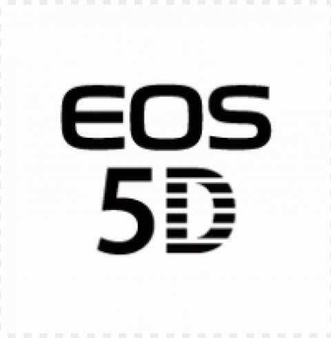canon eos 5d logo vector free Isolated Design Element on Transparent PNG