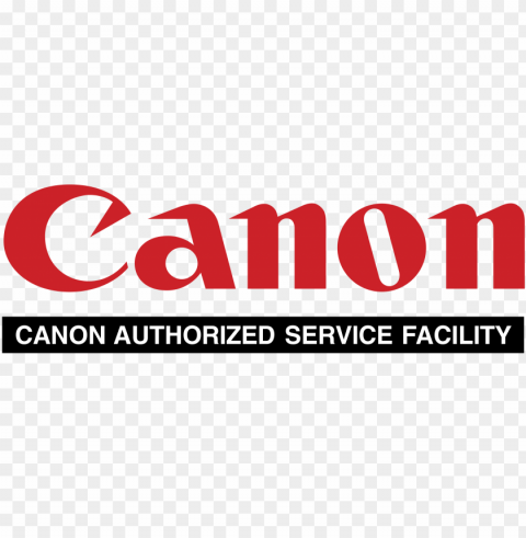 canon logo transparent - canon authorised service center Isolated Character on HighResolution PNG