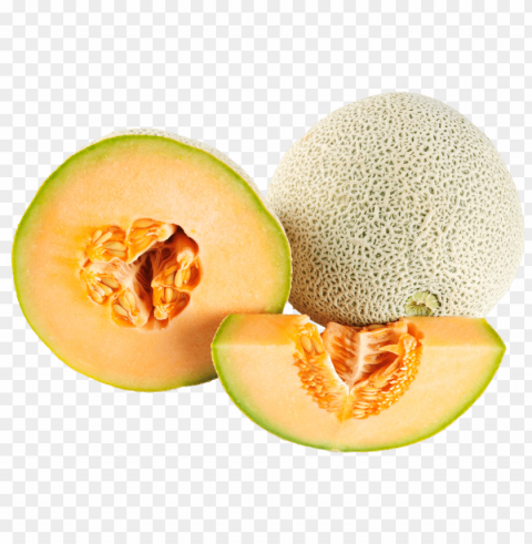 cantaloupe PNG files with transparent canvas collection