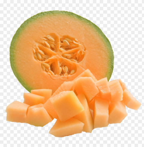 cantaloupe PNG for digital art