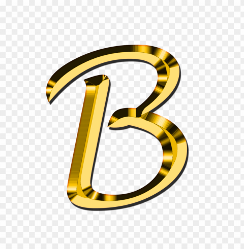 capital letter b Isolated Character in Transparent Background PNG