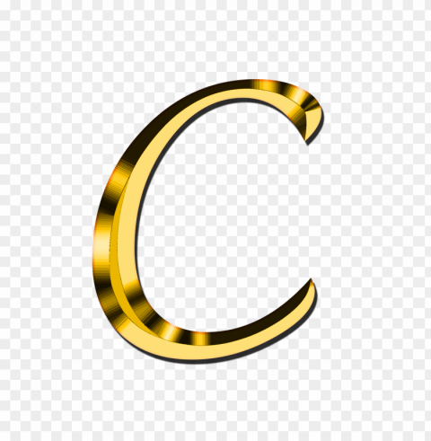 capital letter c Isolated Character on HighResolution PNG