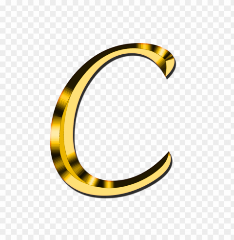 Capital Letter C Isolated Character On HighResolution PNG