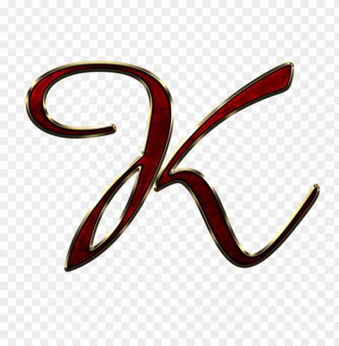capital letter k red Transparent PNG graphics library
