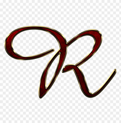 capital letter r red Transparent PNG images for graphic design