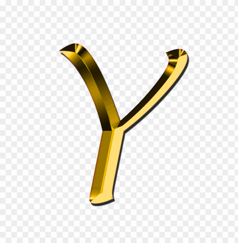 capital letter y Isolated Character in Transparent PNG
