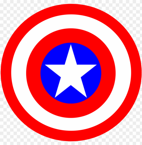 - capitan america escudo vector PNG images with no attribution