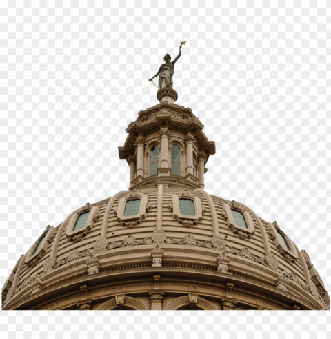 Capitol Cutout - Dome PNG With Clear Overlay