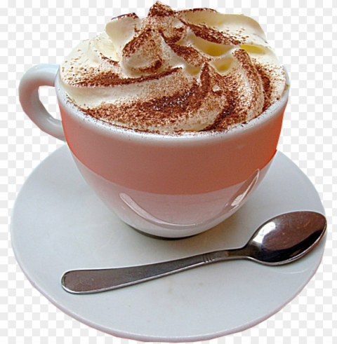 cappuccino food design High-quality transparent PNG images