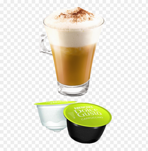 cappuccino food hd Clear Background PNG Isolated Design