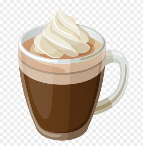 cappuccino food background Free PNG images with transparent layers compilation