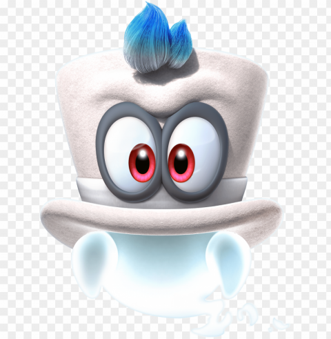 cappy - cappy super mario odyssey Isolated Item on Clear Background PNG