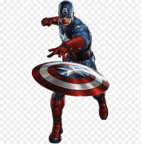 #captain #america #clip #art - captain america hd Isolated Object on Transparent Background in PNG