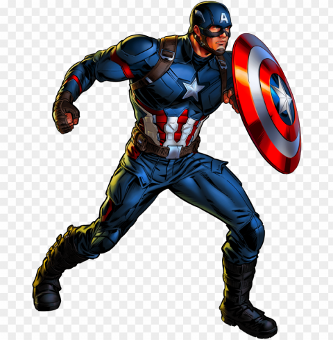 captain america clipart dc character - capitan america marvel avengers alliance Clear PNG file