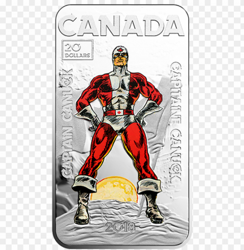 Captain Canuck Coi PNG With Clear Overlay