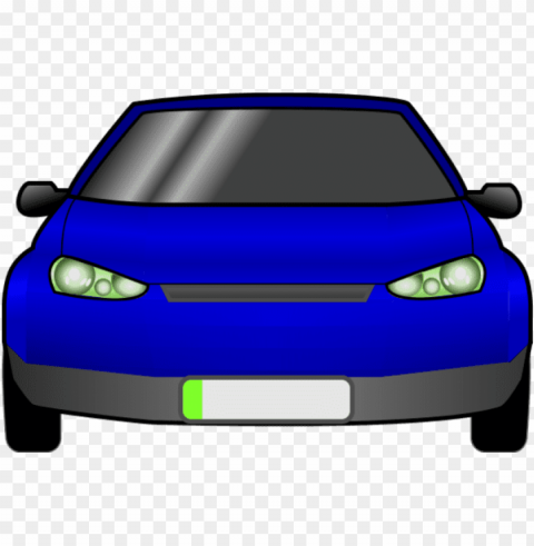 car front view clipart cartoon city car - front of a car Isolated Subject on HighQuality Transparent PNG