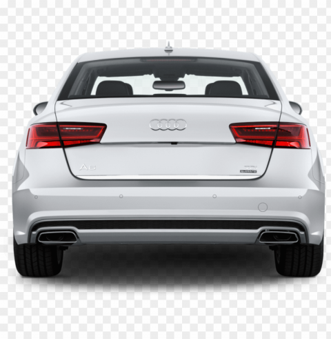car rear - audi a6 2016 rear PNG Isolated Illustration with Clear Background