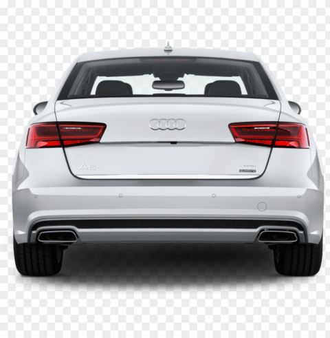 Car Rear - Audi A6 2016 Rear PNG Isolated Illustration With Clear Background