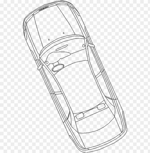 car top view drawing at getdrawings - computer-aided desi PNG with no registration needed