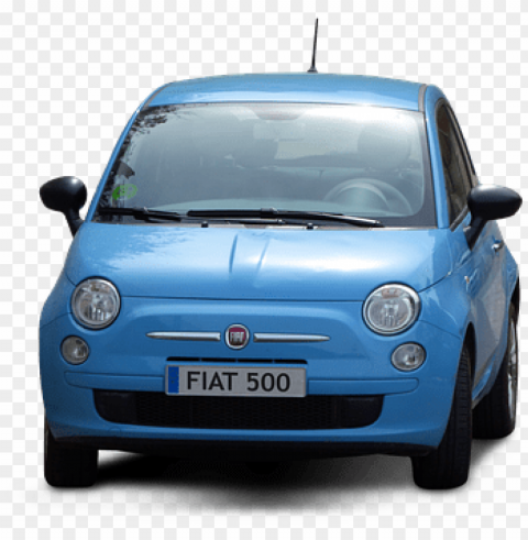 car transparent background fiat fiat 500 b - small car transparent background Isolated Design Element in PNG Format