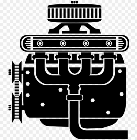 car v8 engine motor vehicle cylinder block - car engine vector PNG transparent images for websites