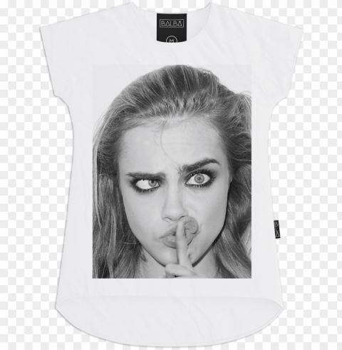 cara delevingne - cara delevingne funny face PNG Isolated Subject on Transparent Background