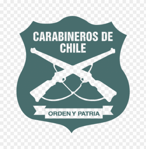 carabineros de chile logo vector free PNG Isolated Object with Clear Transparency
