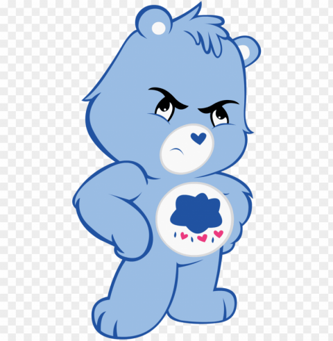 care bear clip art with photos medium size - care bears adventures in care a lot grumpy Clear Background Isolation in PNG Format