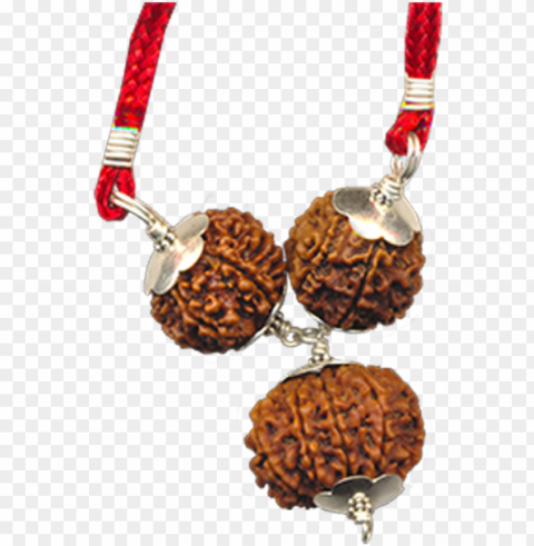 career growth rudraksha - necklace Isolated Subject in HighQuality Transparent PNG