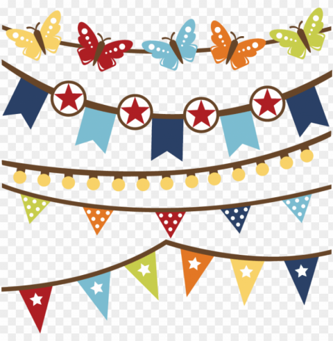 carnival banner PNG Graphic Isolated on Clear Backdrop