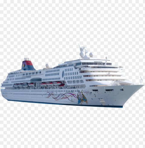 carnival cruise Isolated Character on HighResolution PNG