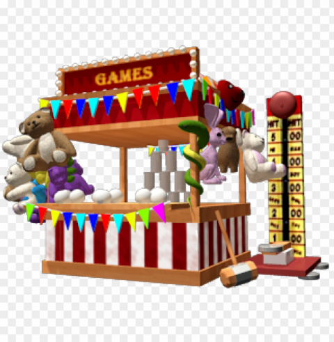 carnival games PNG images with transparent elements