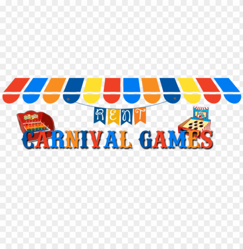 carnival games PNG images with transparent layering