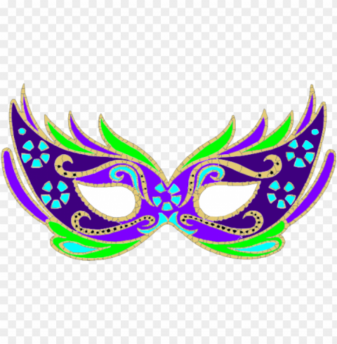 carnival mask PNG for online use